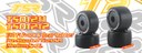 TS01211&TS01212,  F1 Front&Rear Rubber Pre-Mounted Tires
